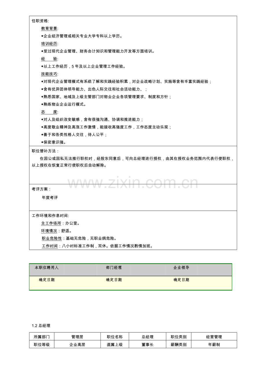 公司职位新版说明书.doc_第2页