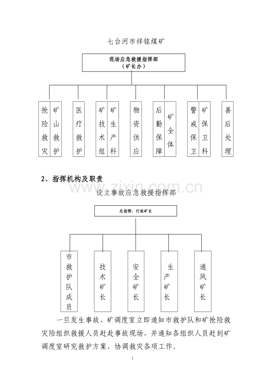 煤矿机电事故应急预案.doc_第3页