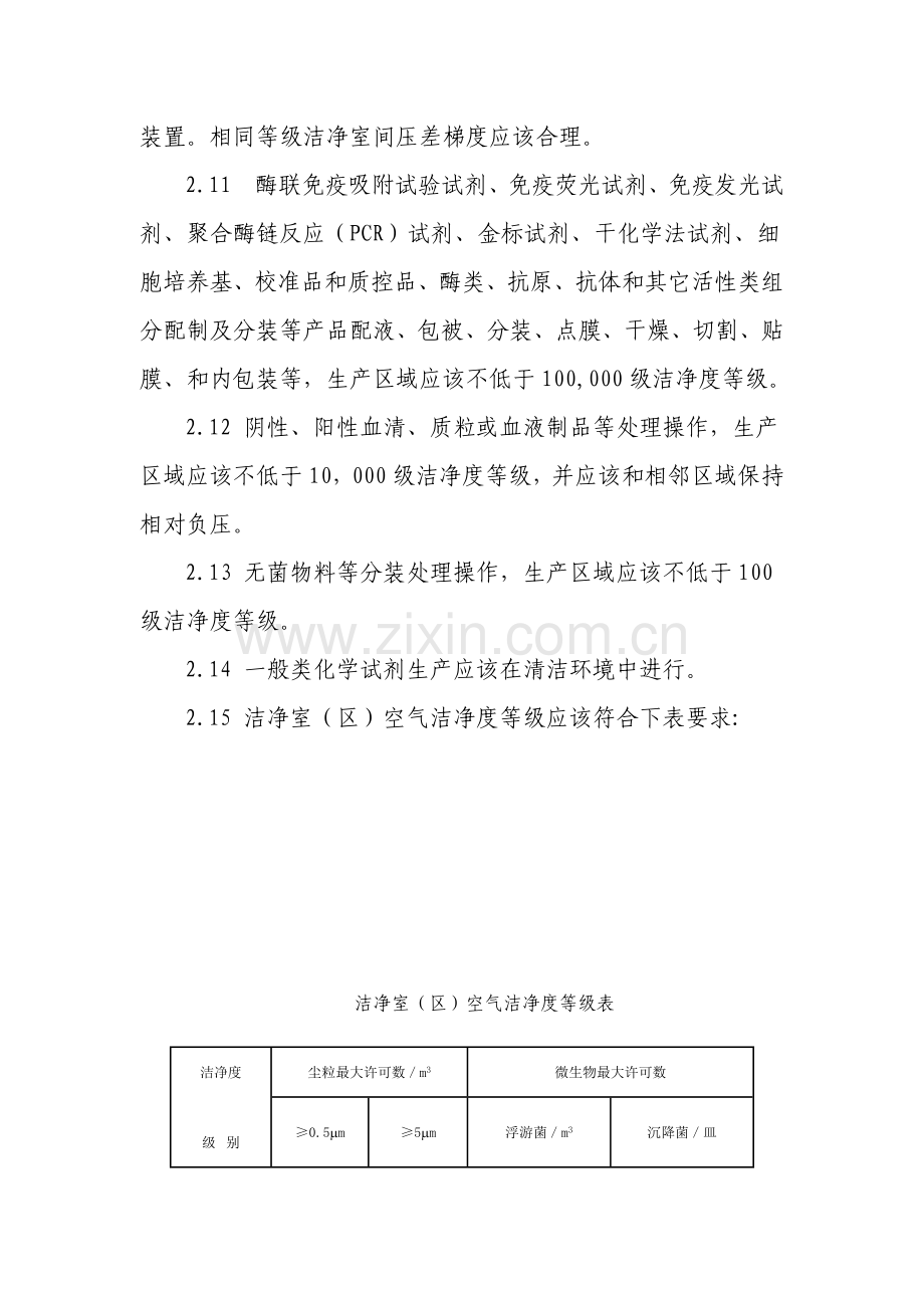 医疗器械生产质量管理综合规范体外诊断试剂附录.docx_第3页