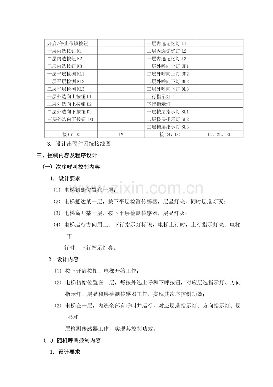 三层电梯控制PLC专业课程设计.doc_第3页