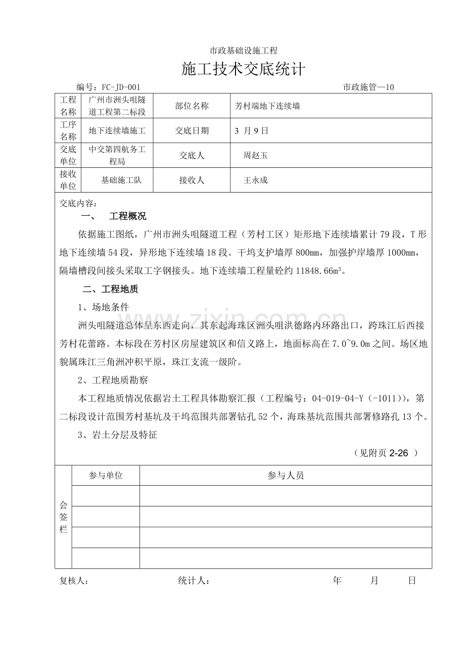 地下连续墙核心技术交底.doc_第1页