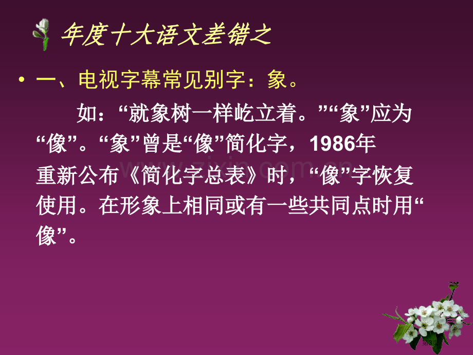 年度十大语文差错删减版-市公开课一等奖百校联赛特等奖课件.pptx_第3页