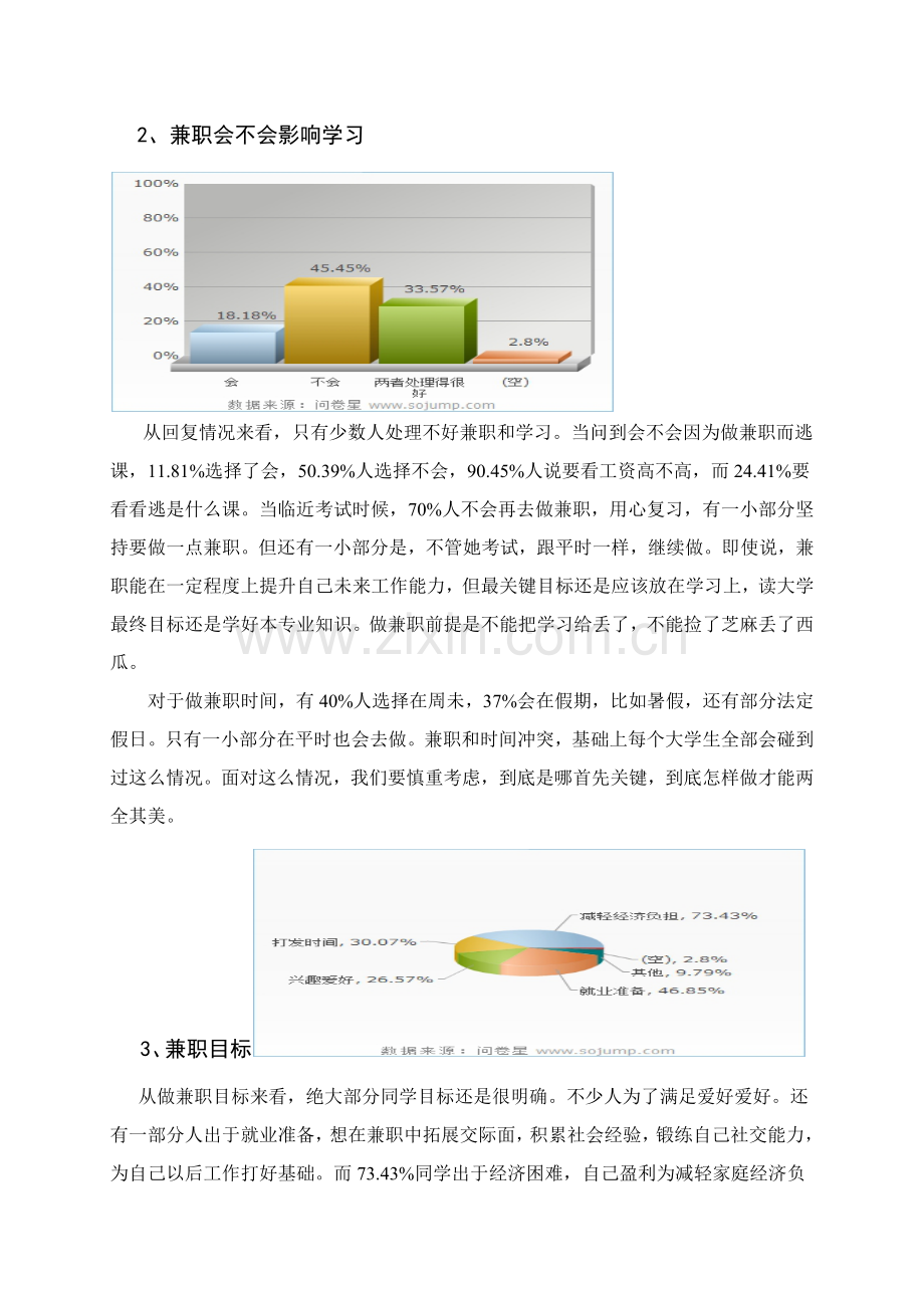 大学生兼职情况调查研究报告.docx_第2页