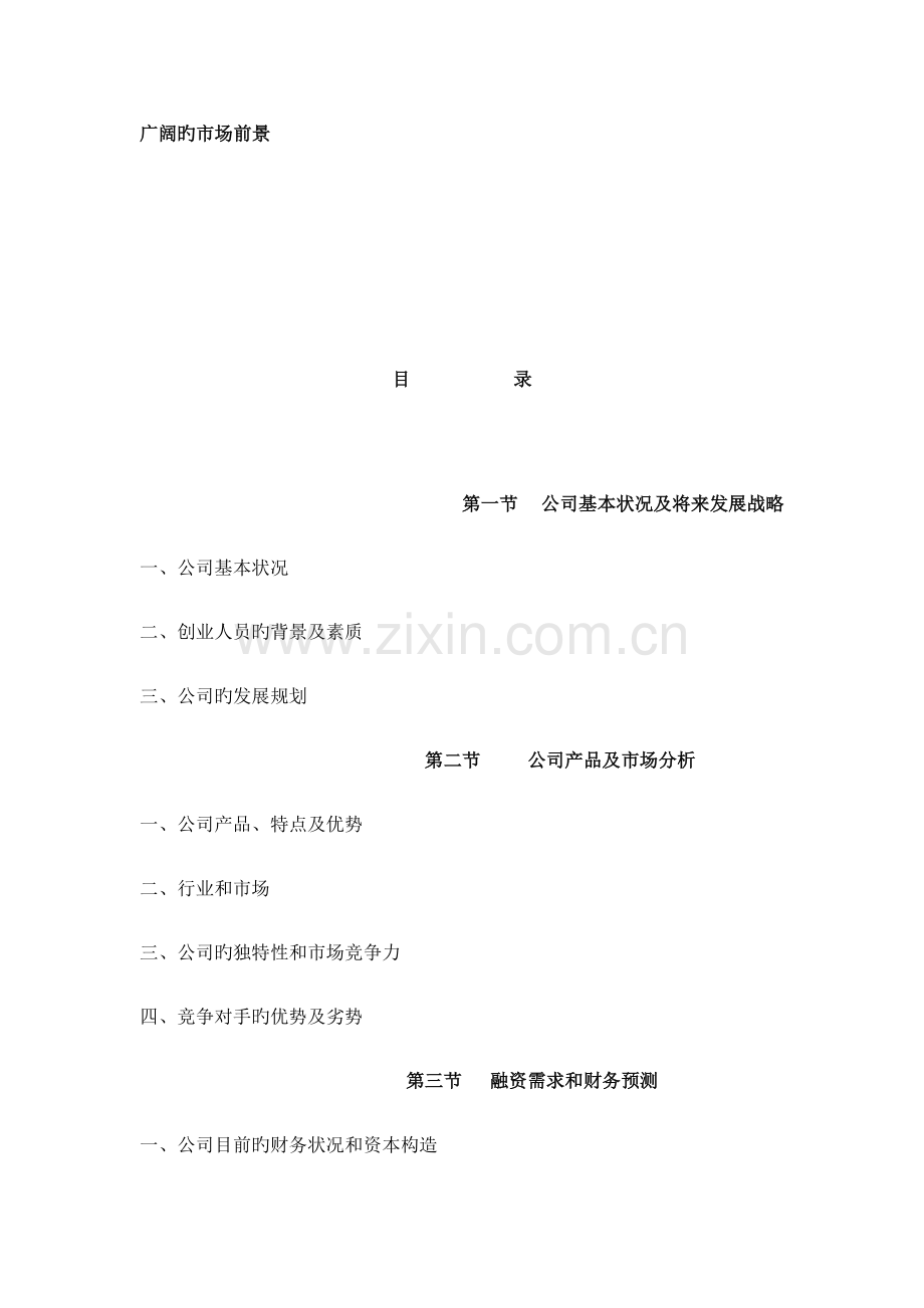 互联网公司商业综合计划书参考.docx_第2页