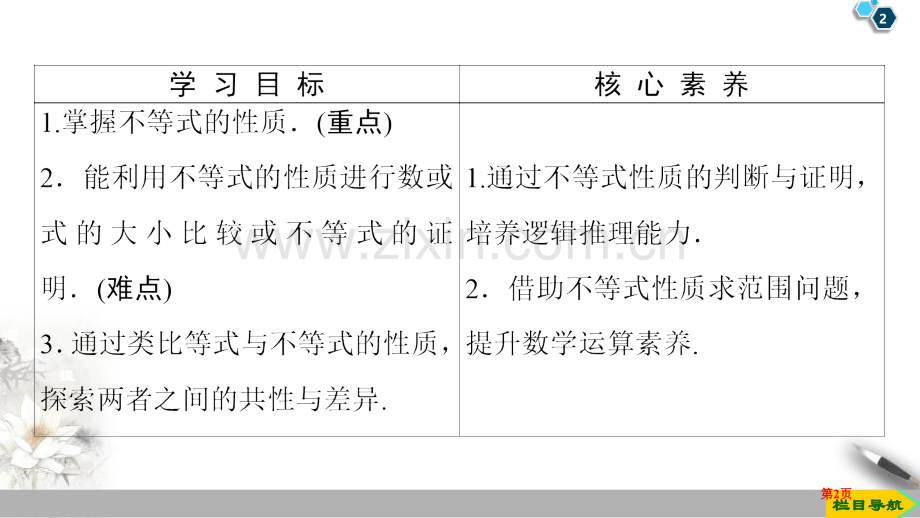 不等式等式与不等式不等式及其性质省公开课一等奖新名师比赛一等奖课件.pptx_第2页