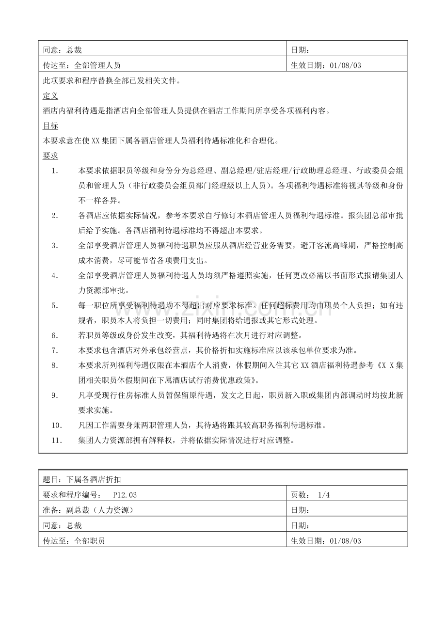 国际酒店人力资源规定模板.doc_第2页