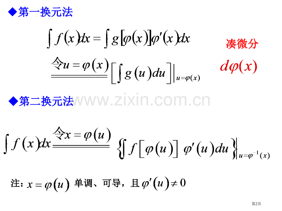 华南农大高数积分省公共课一等奖全国赛课获奖课件.pptx_第2页