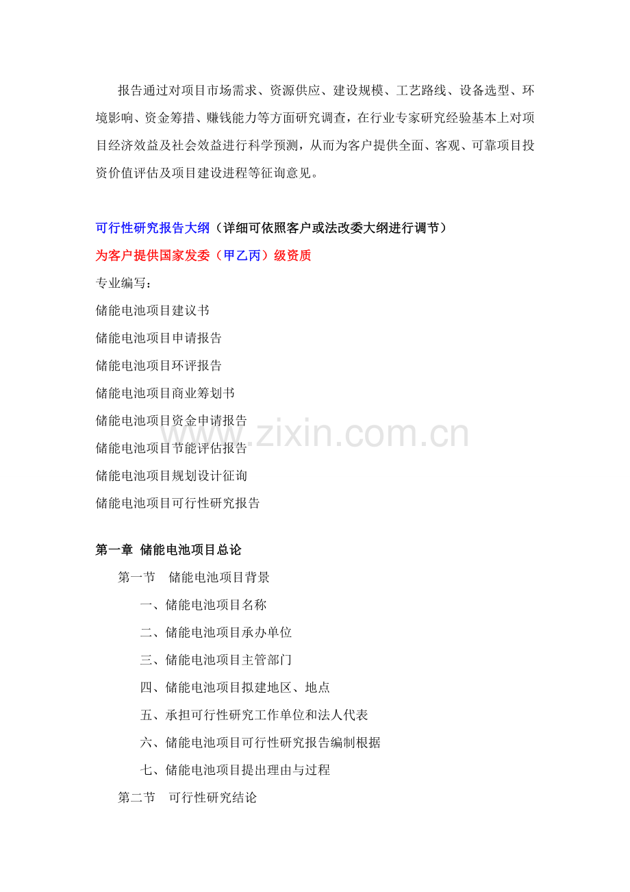 储能电池综合项目可行性研究应用报告.doc_第3页