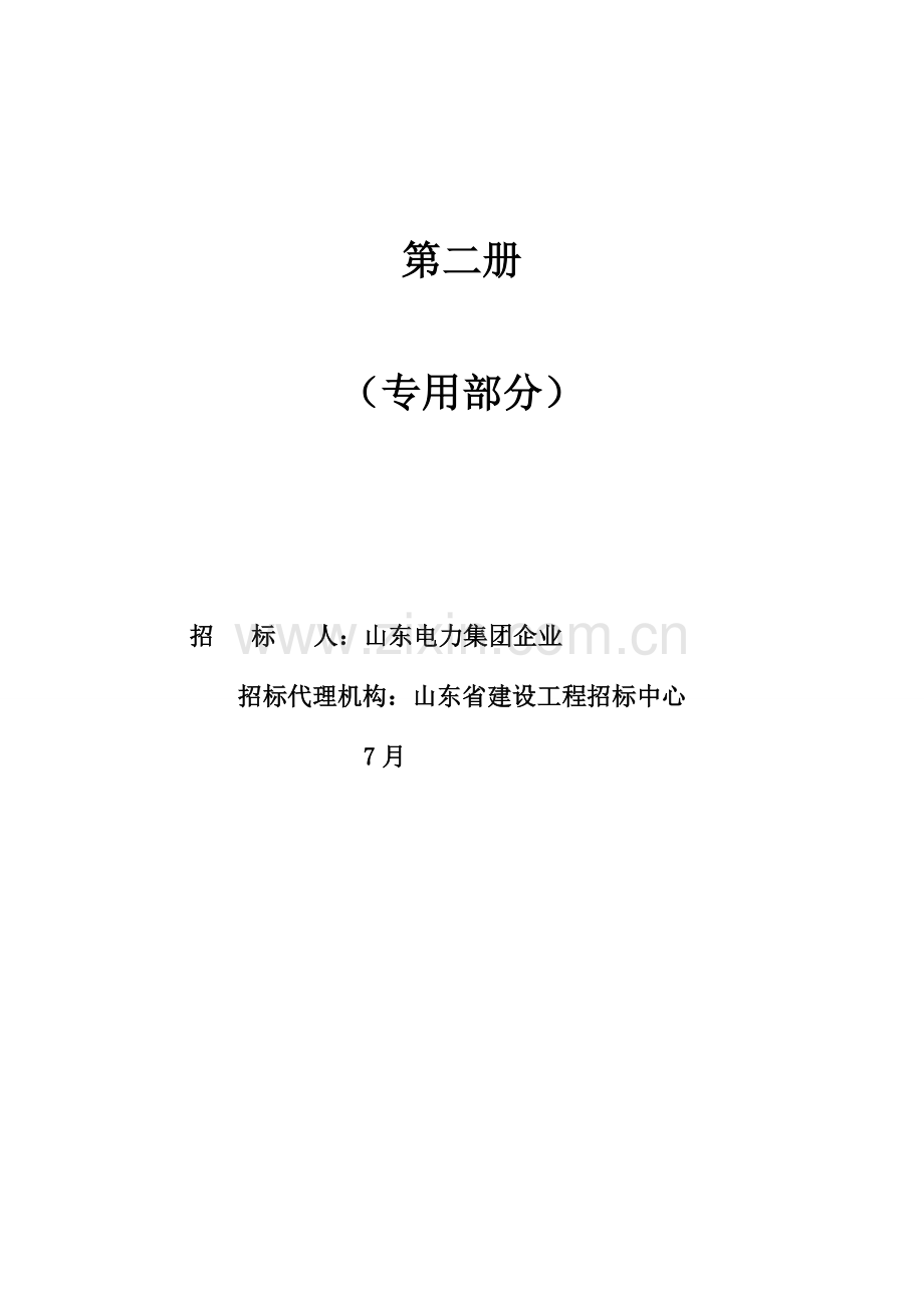 农网改造升级中低压工程施工监理招标文件模板.doc_第2页