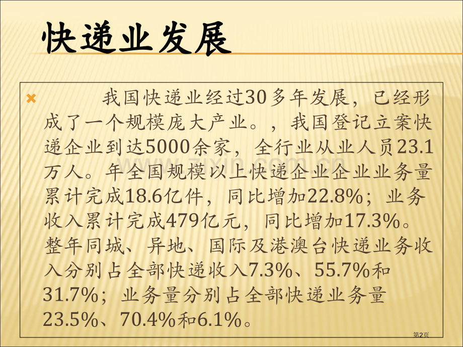 圆通快递运作流程市公开课一等奖百校联赛获奖课件.pptx_第2页