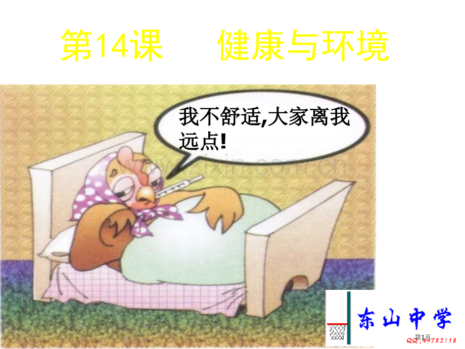 九年级科学健康与环境省公共课一等奖全国赛课获奖课件.pptx_第1页