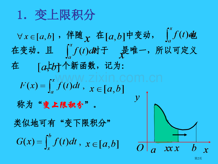 一微积分学基本定理省公共课一等奖全国赛课获奖课件.pptx_第2页