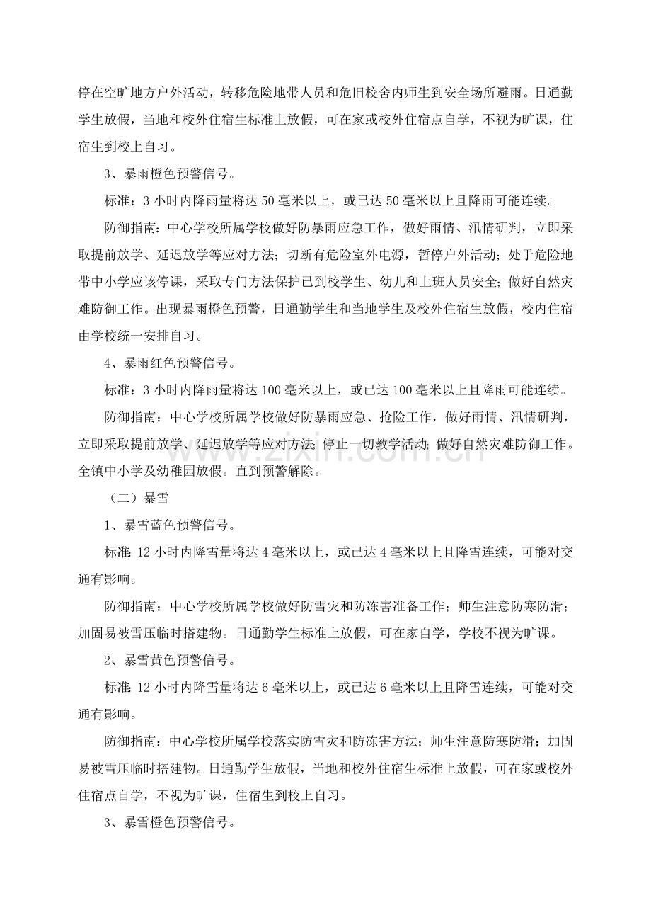 学校应对极端恶劣天气应急专题预案.doc_第2页