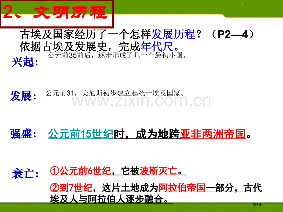 古代埃及多元发展的早期文明课件省公开课一等奖新名师比赛一等奖课件.pptx_第3页