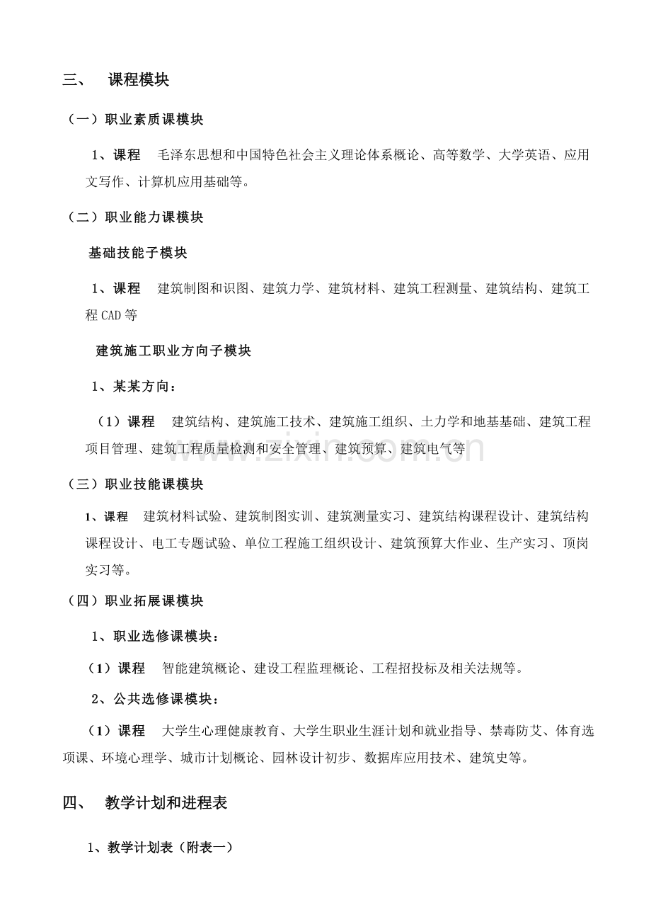 建筑工程综合项目工程关键技术专业人才培养专项方案.doc_第3页