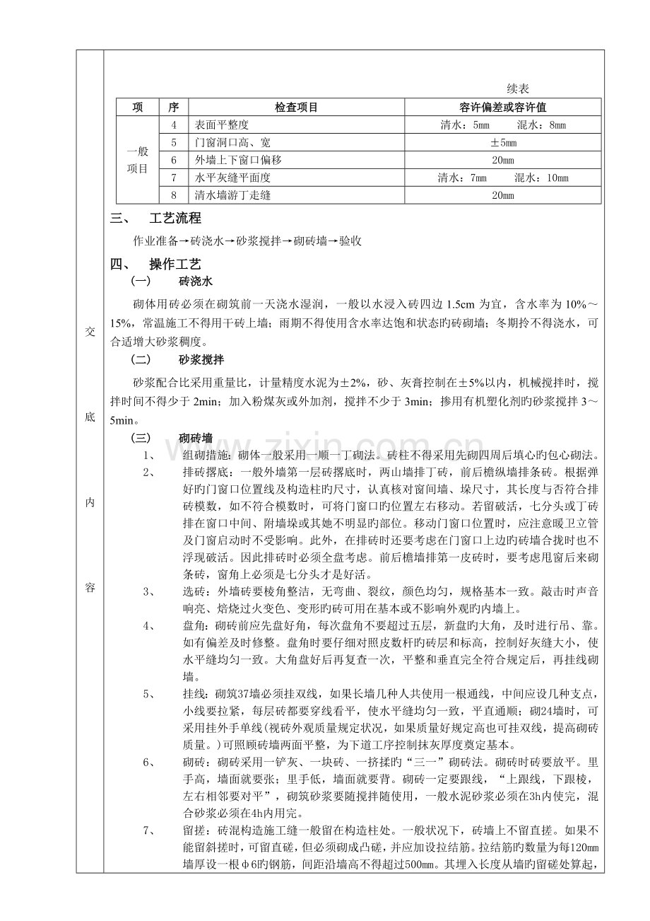 分项关键工程质量重点技术交底卡常用.docx_第2页