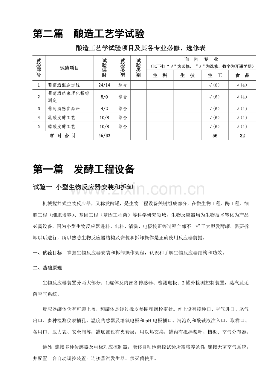 发酵酿造工艺实验讲义模板.doc_第2页