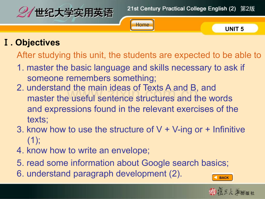 世纪大学实用英语综合教程第册第5单元市公开课一等奖百校联赛特等奖课件.pptx_第3页