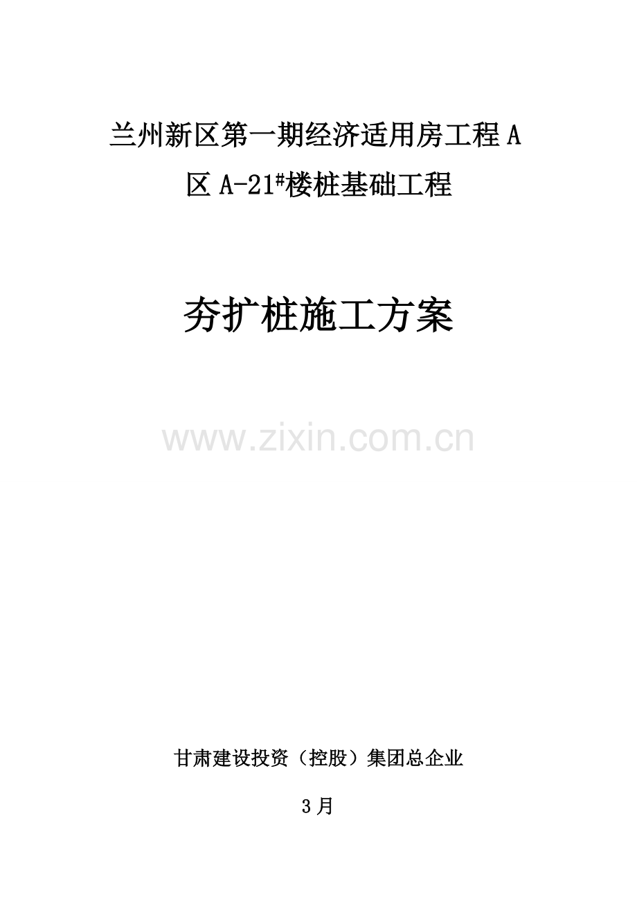 夯扩桩综合标准施工专业方案.doc_第1页