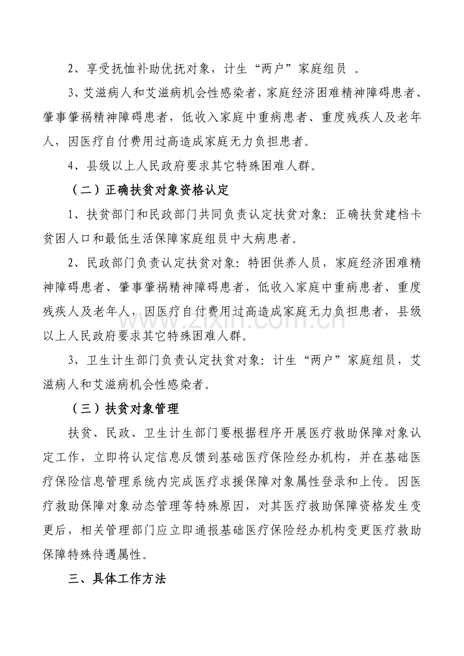 医疗精准扶贫实施专业方案.docx_第2页