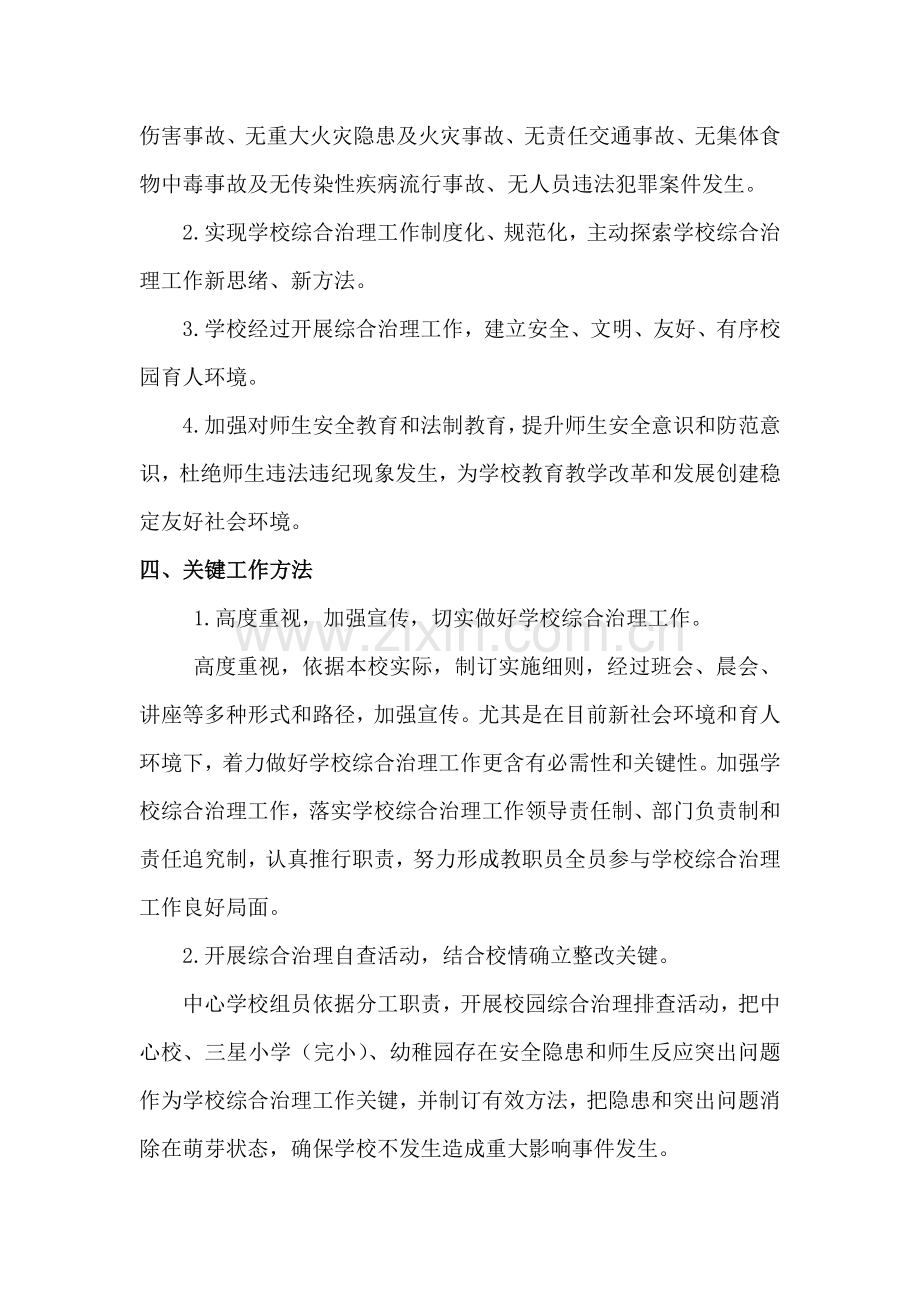 三山中心小学校园及周边环境综合治理专项方案.doc_第2页