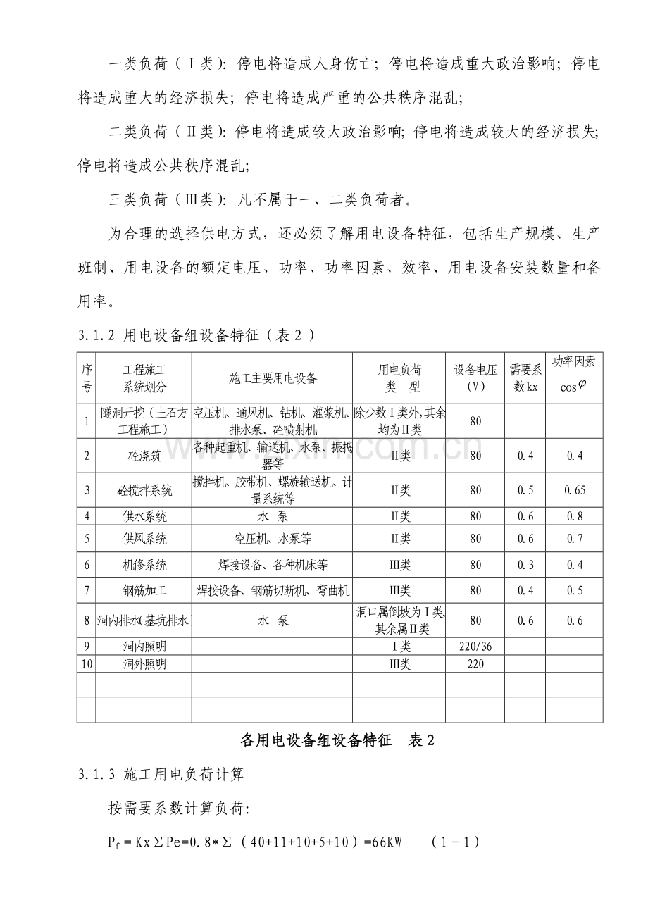 隧道施工的临时用电方案.doc_第2页