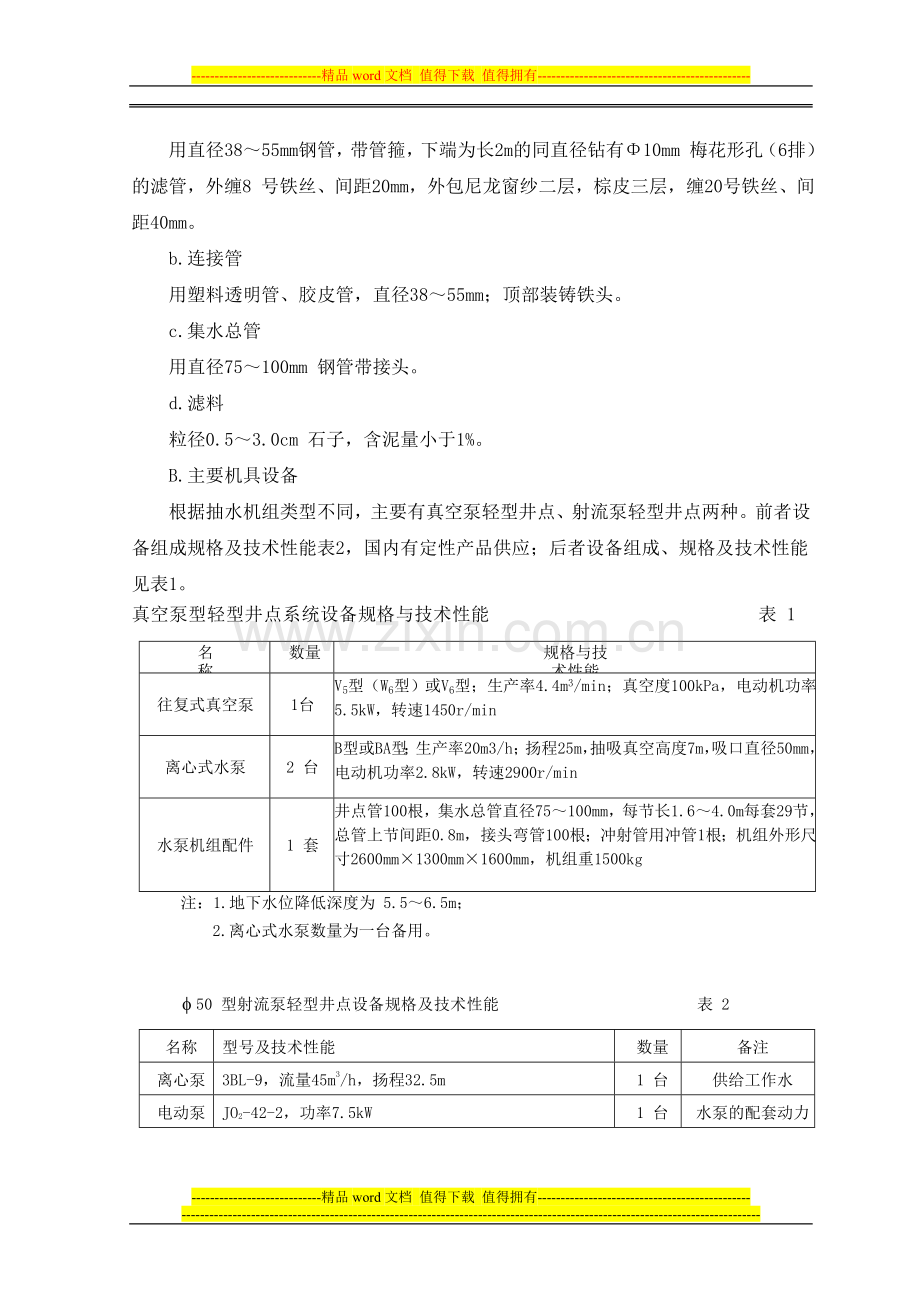 轻型井点降水施工技术方案.doc_第2页