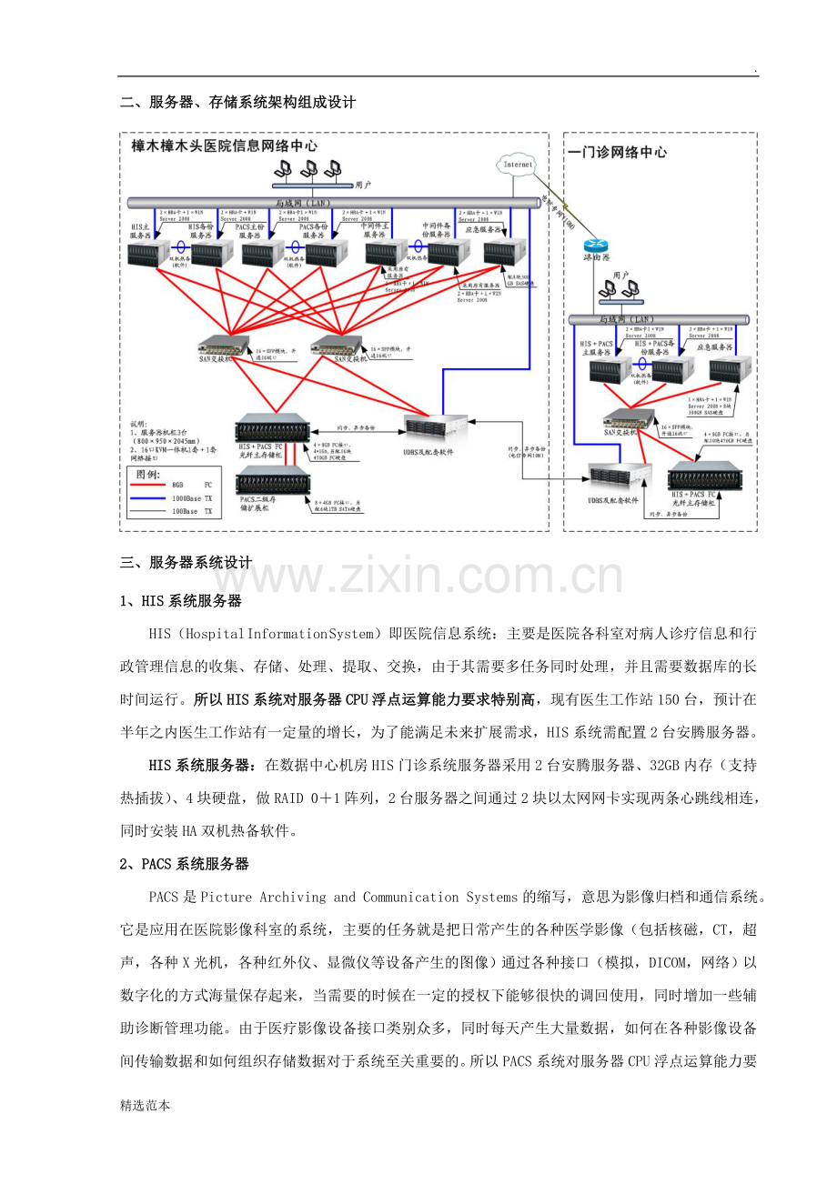 医院服务器存储设计方案.doc_第3页