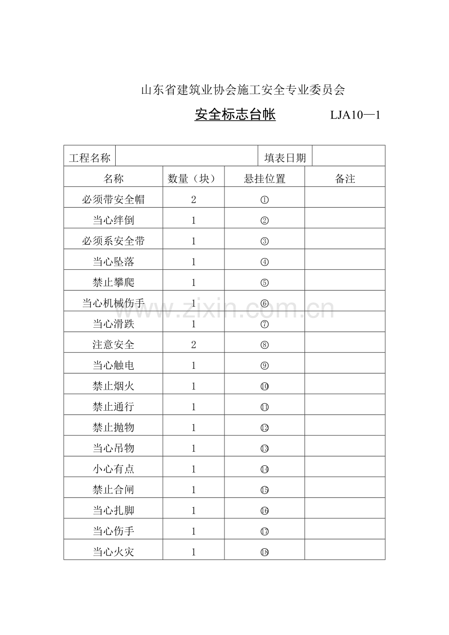 施工现场安全技术资料之十.doc_第3页