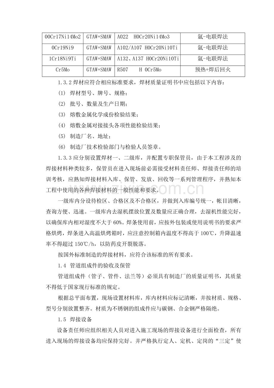 方案三、工艺管道焊接施工方案.doc_第2页