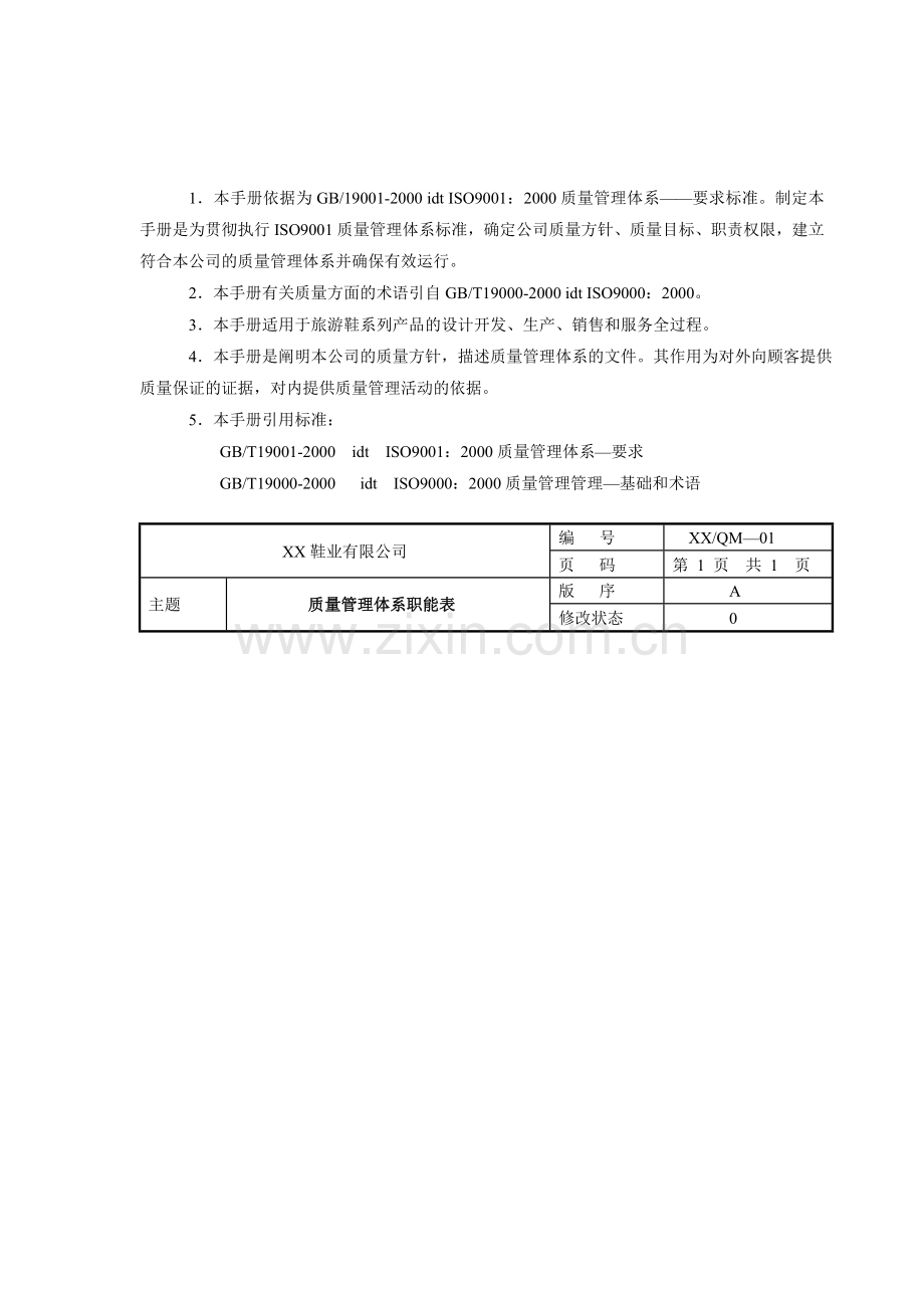 制造业ISO9000质量手册-doc2.doc_第2页