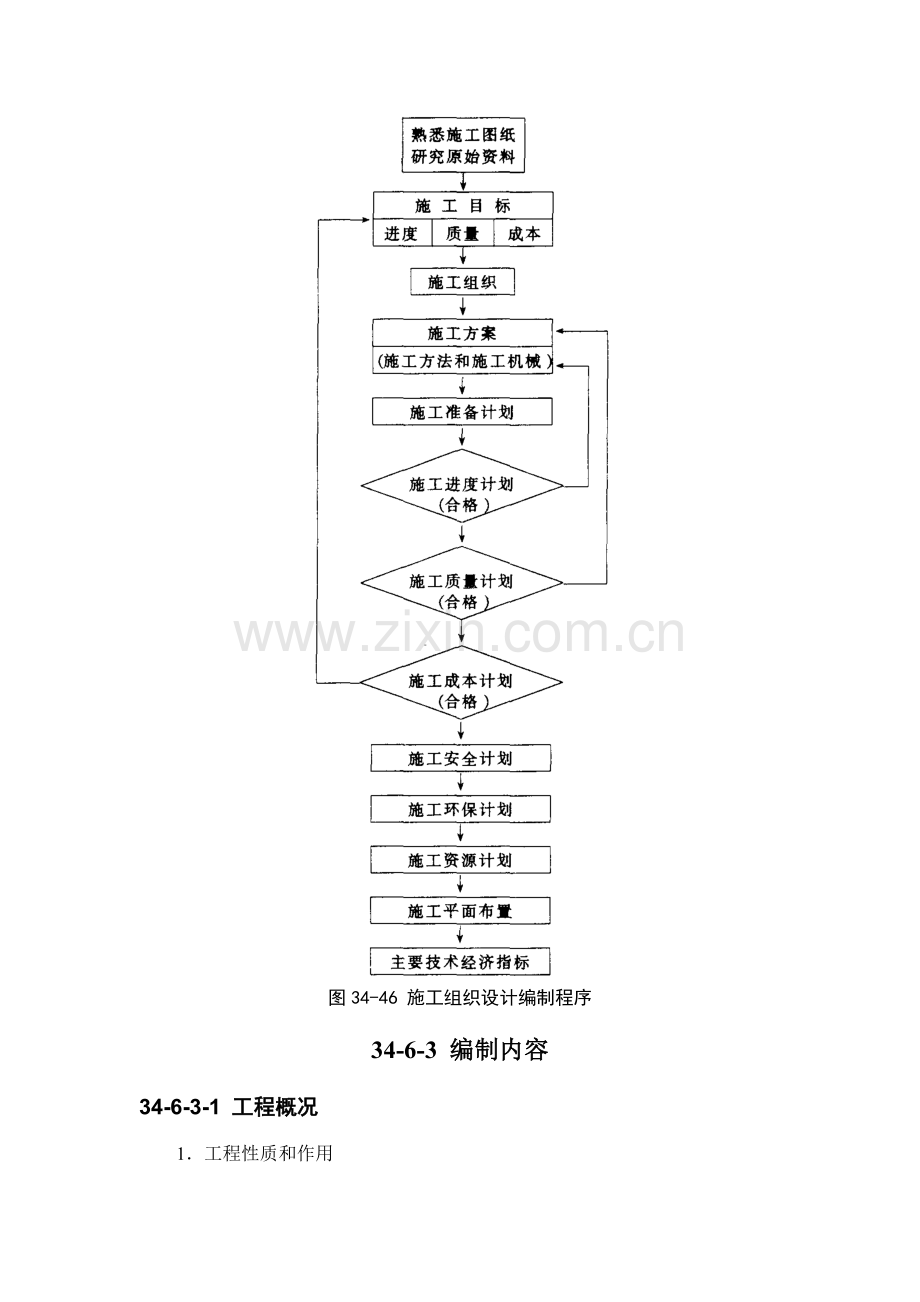 施工手册(第四版)第三十四章-施工组织设计34-6-施工组织设计.doc_第2页