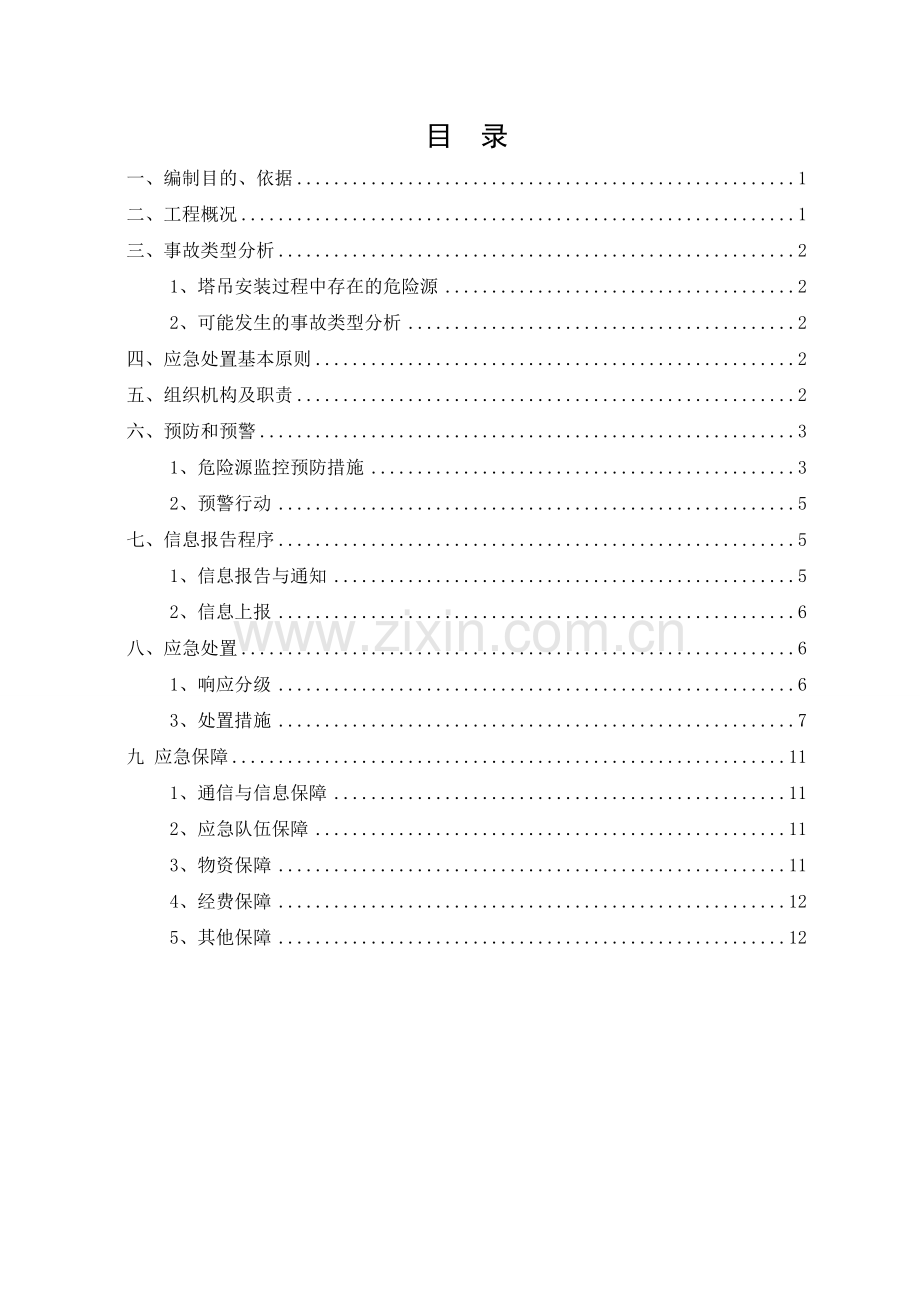 塔吊安装应急救援预案.doc_第1页