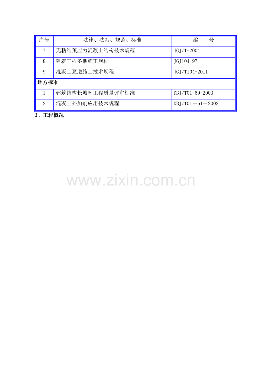 高层混凝土浇筑施工方案.doc_第2页