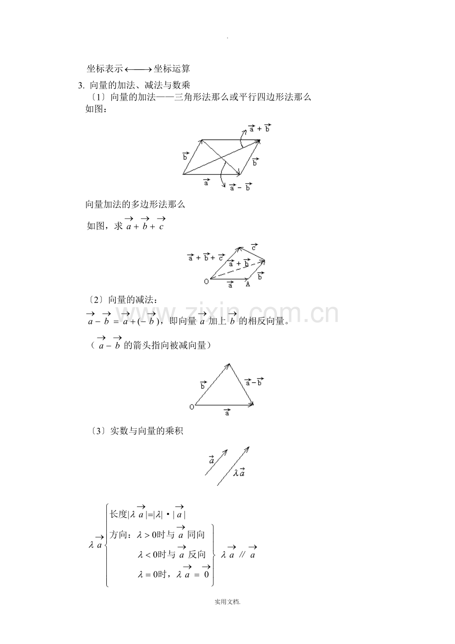 向量知识点总结.doc_第2页