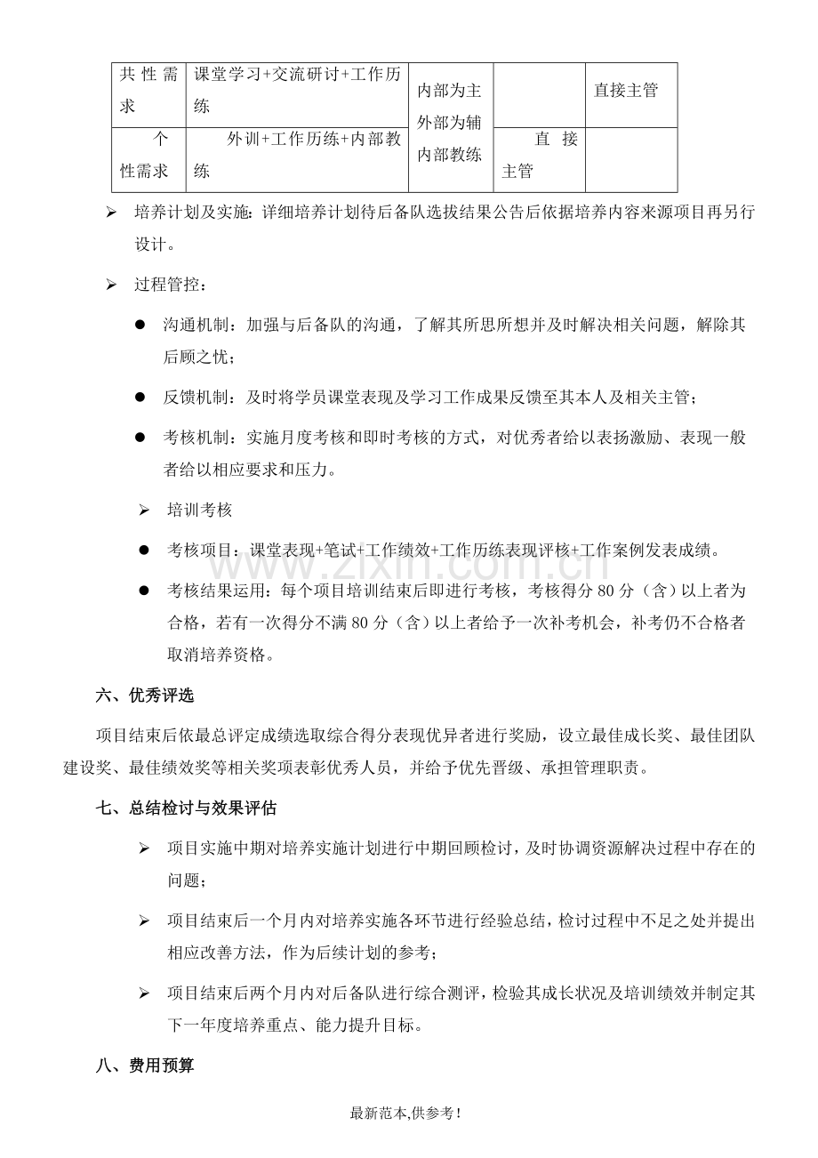 储备型人才的培训方案.doc_第3页