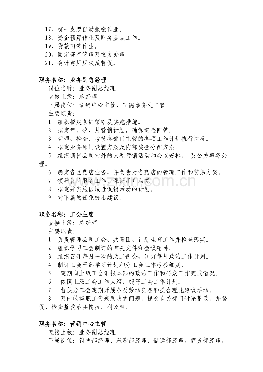 国有企业部门职责.doc_第3页