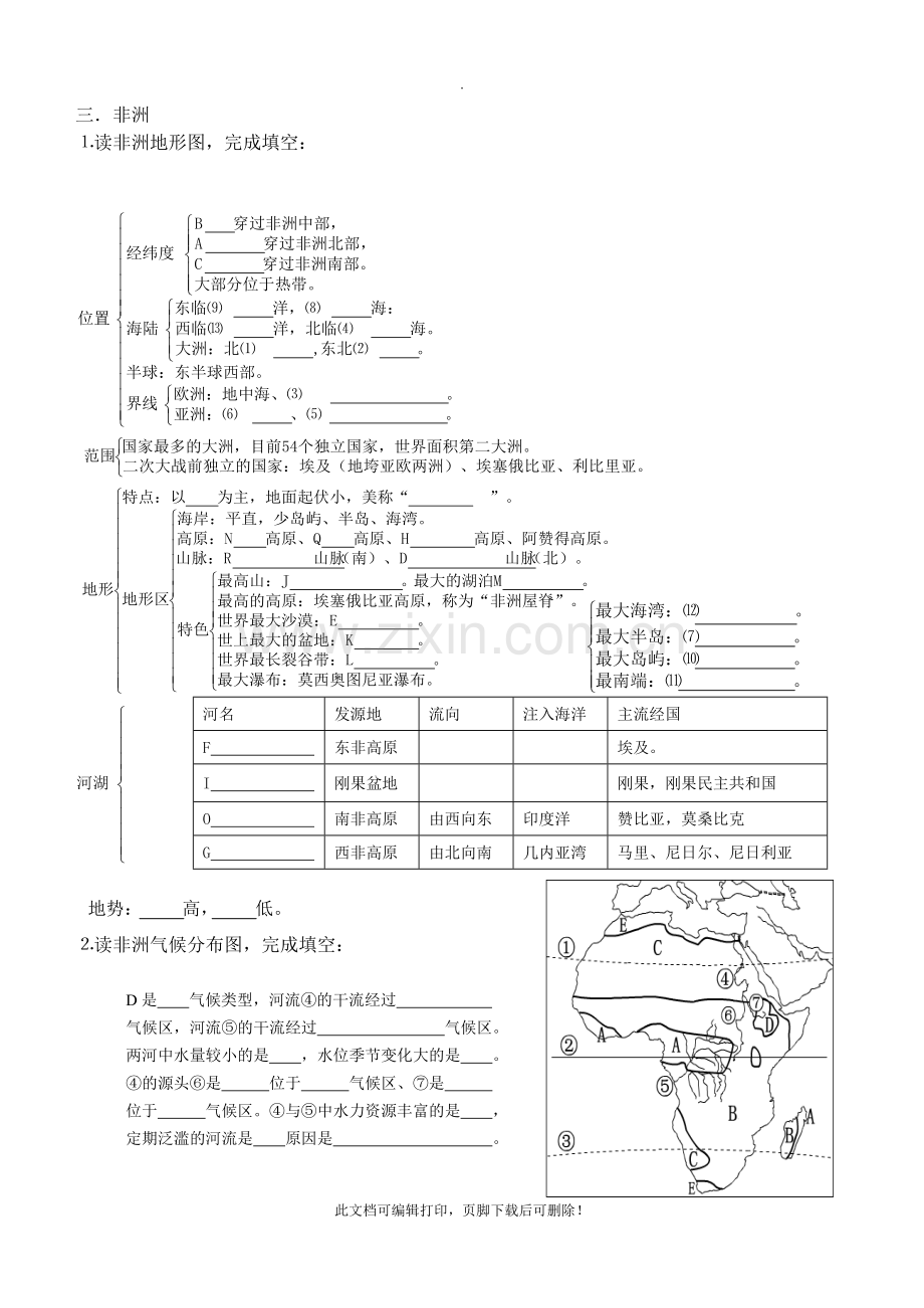 七年级下册-地理-知识结构2.doc_第3页