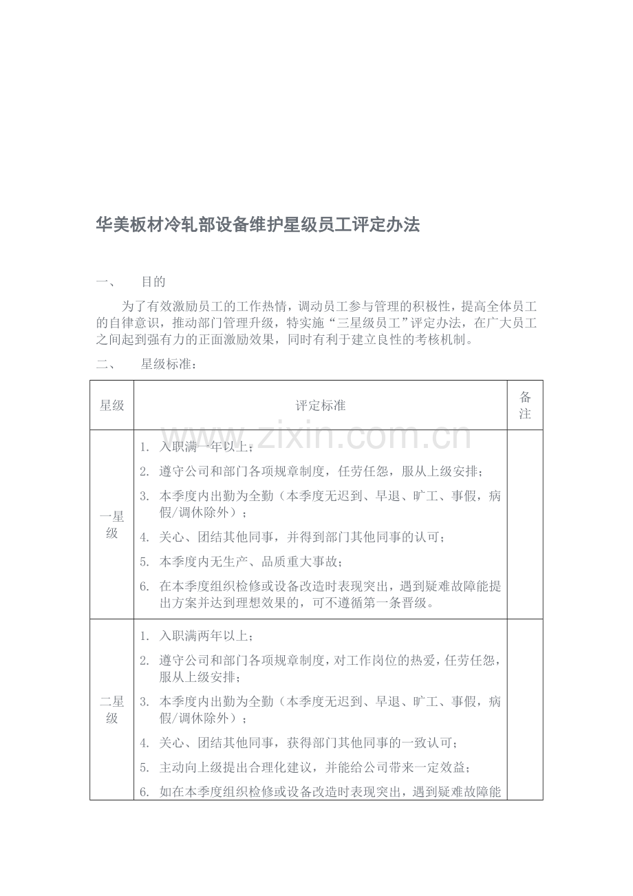 员工星级制度.doc_第1页