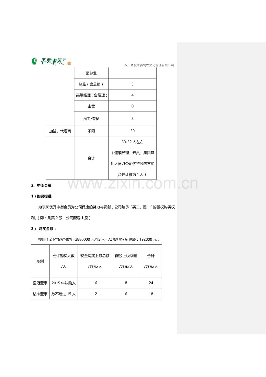 公司2015年股权激励实施实施办法(汇总版).doc_第3页