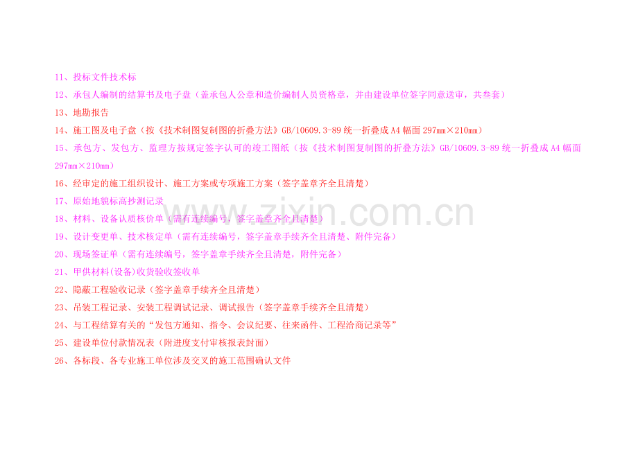 房地产公司工程竣工结算资料要求及建设工程竣工结算审计流程图(试行).doc_第2页