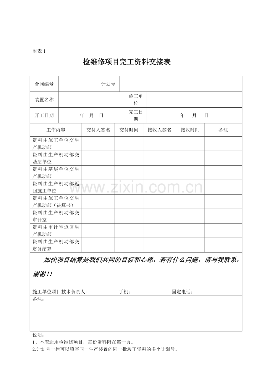 检维修竣工资料清单.doc_第2页