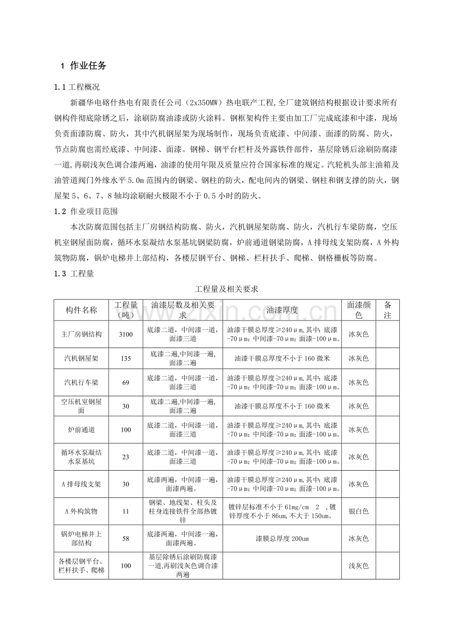 全厂建筑钢结构防腐防火方案.doc_第3页