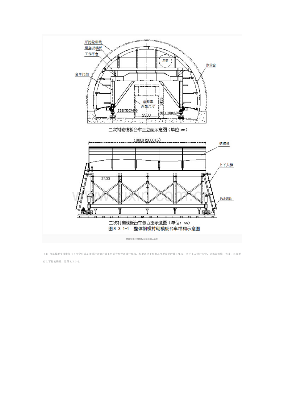 隧道衬砌模板台车制作要点.doc_第2页