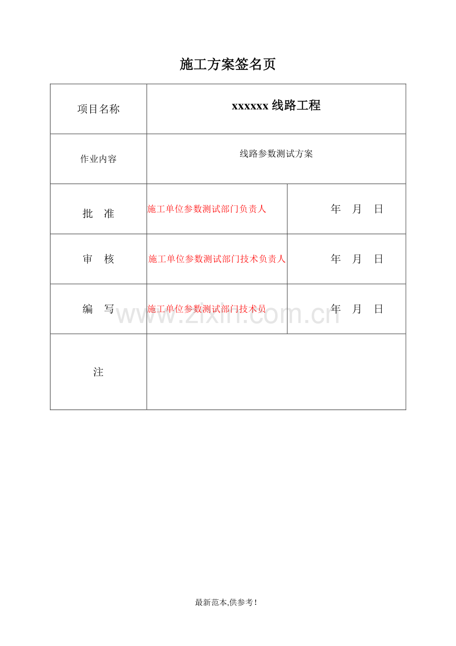 09XXX线路工程线路参数测试施工方案.doc_第2页