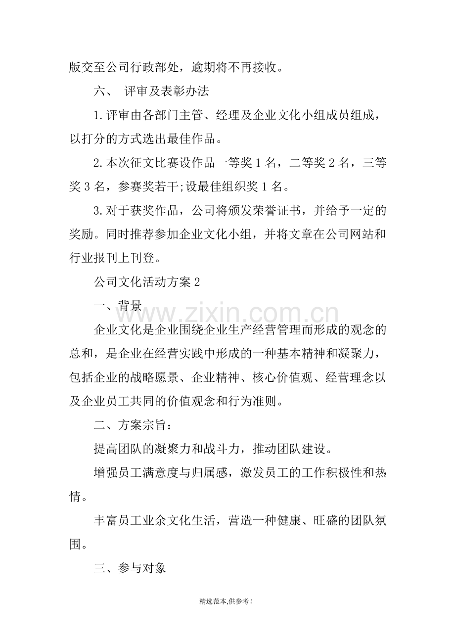 公司文化活动方案.doc_第3页