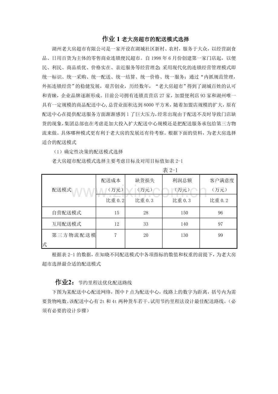 配送作业.doc_第1页