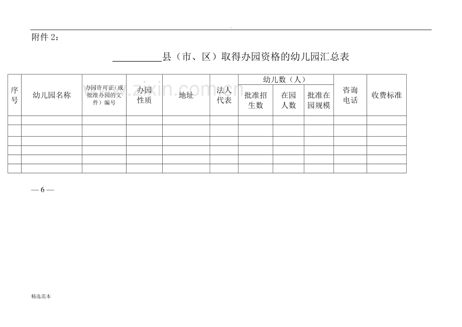 幼儿园基本情况表.doc_第2页