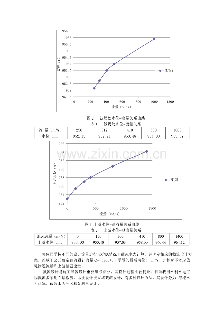 2013水利工程施工课程设计说明书.doc_第2页