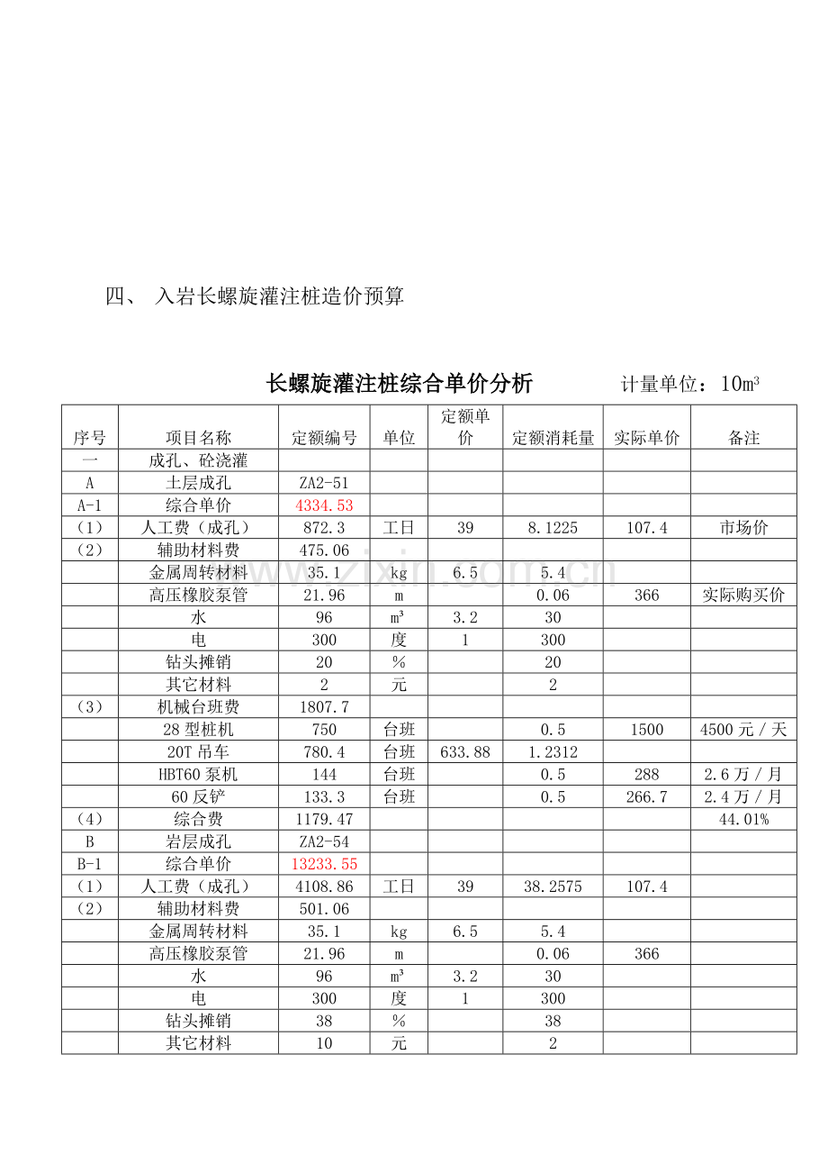 入岩长螺旋灌注桩专项施工方案.doc_第3页